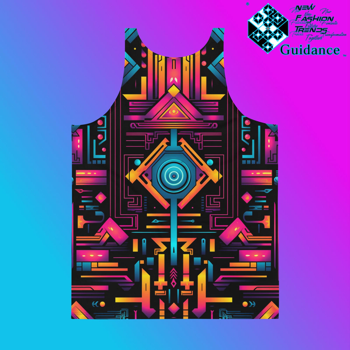 Cosmic Sentinel – Tank Top Tank Top by XGuidance XS 2