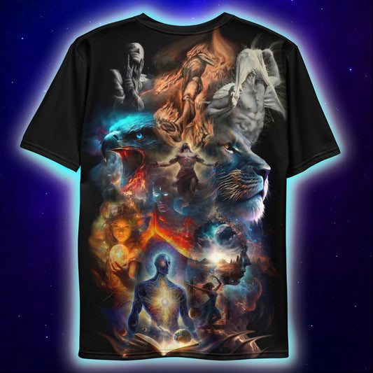 Cosmic Spirit Awakening T-Shirt T-Shirts by XGuidance XS 2