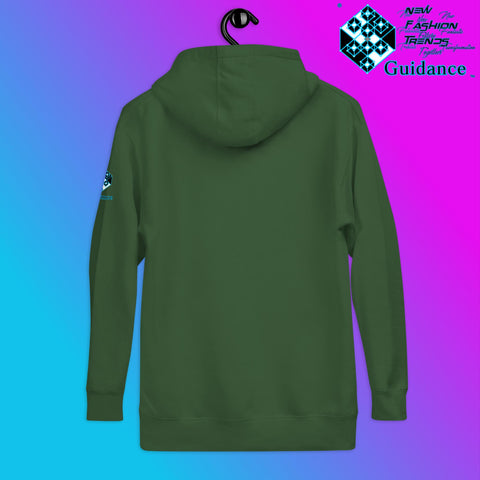 Cosmic Symphony Hoodie – Planets and Stars Artwork by XGuidance Black 17