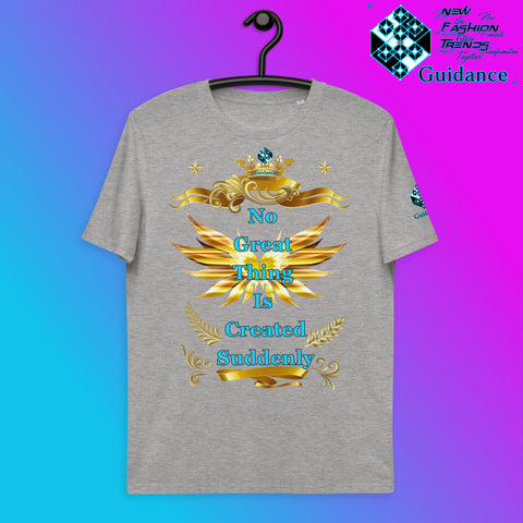 Created T-Shirt T-Shirts by XGuidance Heather Grey 4