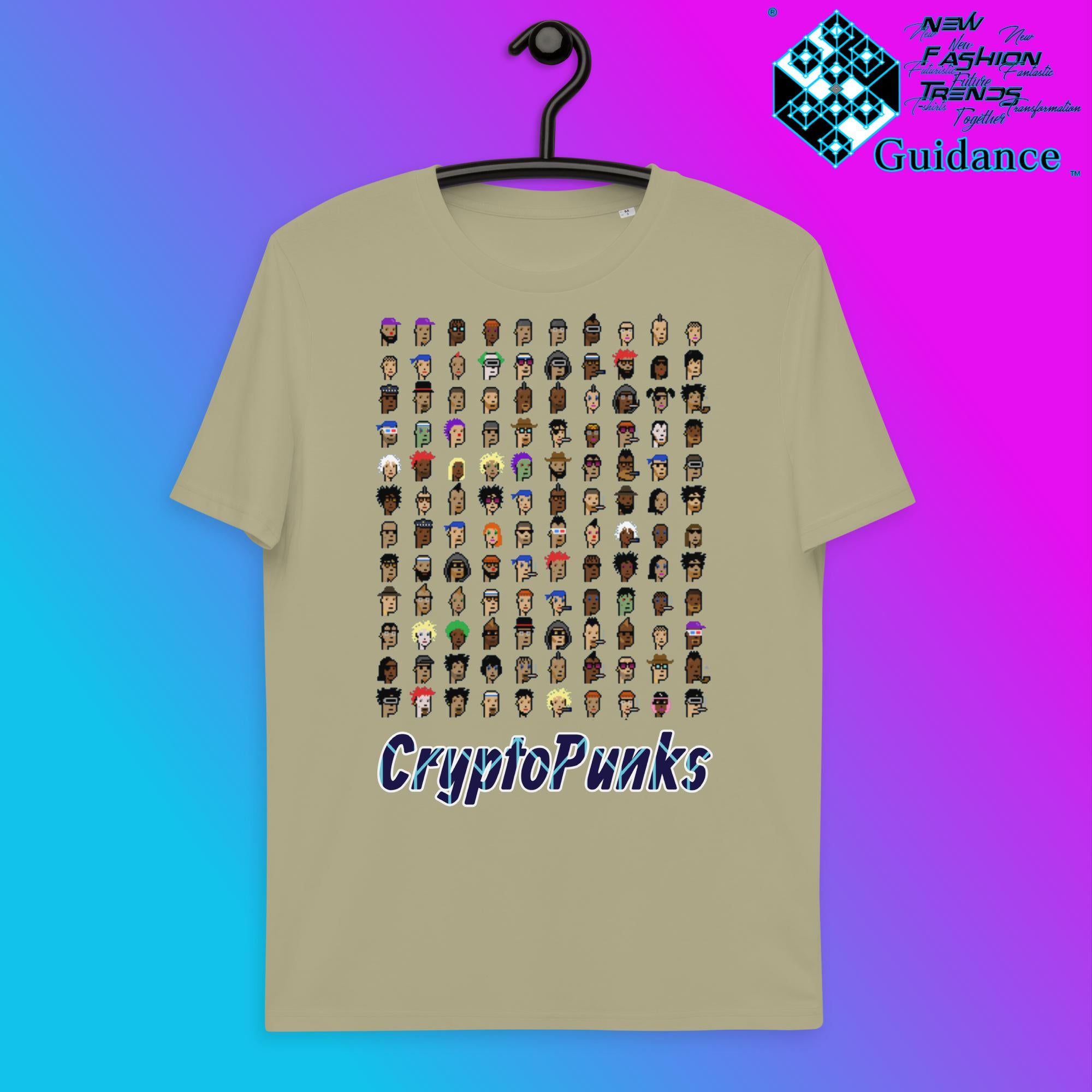 CryptoPunk Saga T-Shirt T-Shirts by XGuidance Sage 9