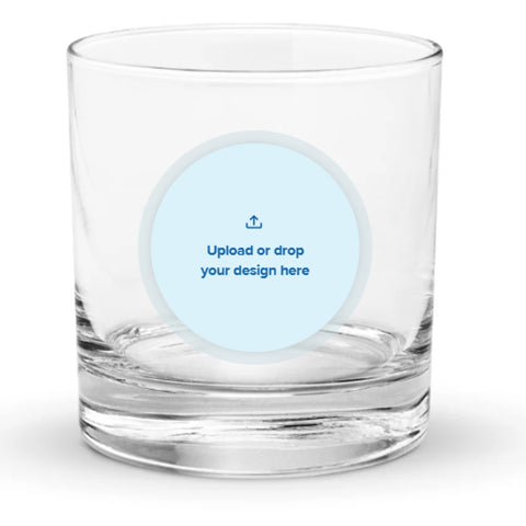 Custom Whiskey Rocks Glass – Add Your Text or Picture