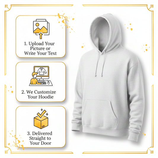 Custom Comfort Colors® Hoodie – Personalized Text or Photo