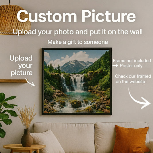 Custom Photo Poster - Premium Glossy Print