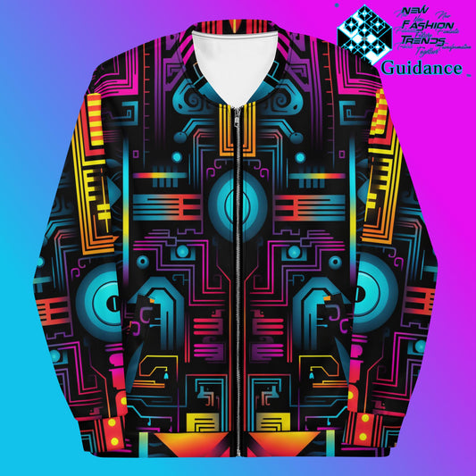 Cyber Oracle Bomber Jackets Bomber Jackets by XGuidance XS 1