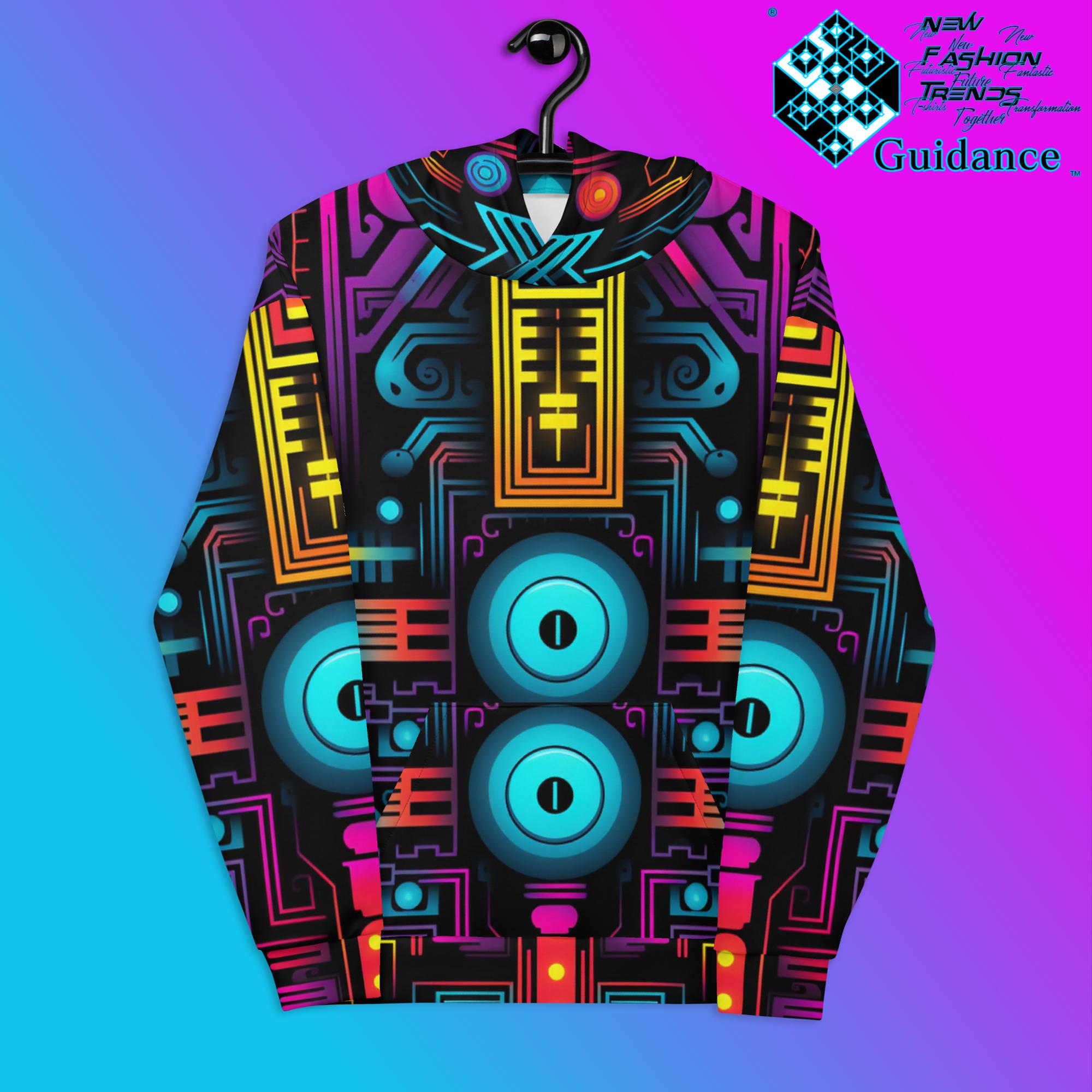 Cyber Oracle Hoodies Hoodies by XGuidance XS 1