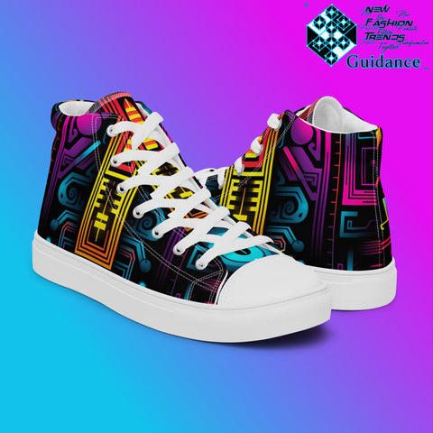Cyber Oracle – Sneakers of Insight & Vision Sneakers by XGuidance Black 7