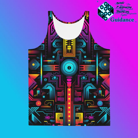 Cyber Oracle – Tank Top Tank Top by XGuidance XS 1