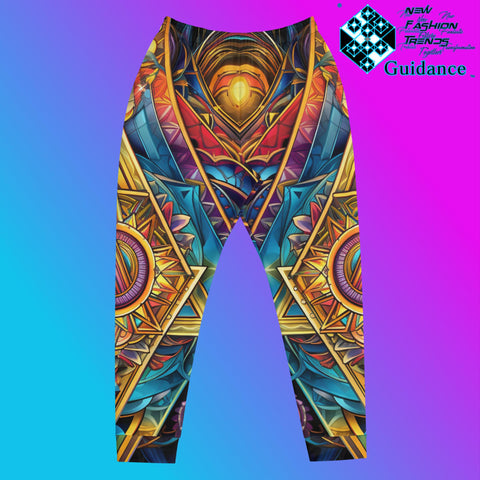 Dimensional Harmony Jogger Pants – Cosmic Festival Streetwear by XGuidance XS 1