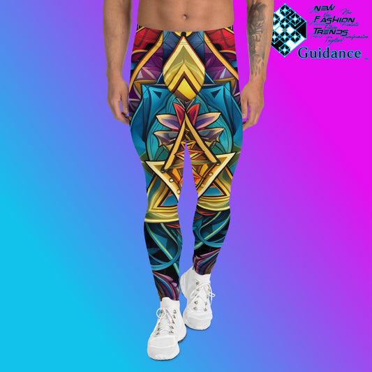 Dimensional Harmony Leggings Yoga & Geometric Style by XGuidance XS 1
