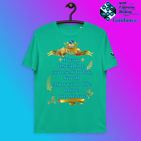 Discipline Yourself T-Shirt T-Shirts by XGuidance Go Green 13