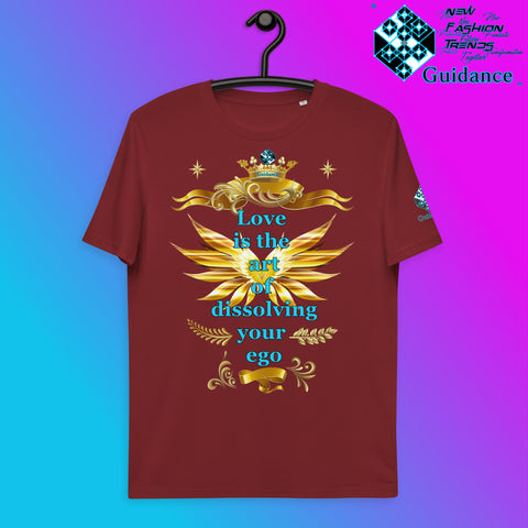 Dissolving T-Shirt T-Shirts by XGuidance Burgundy 10