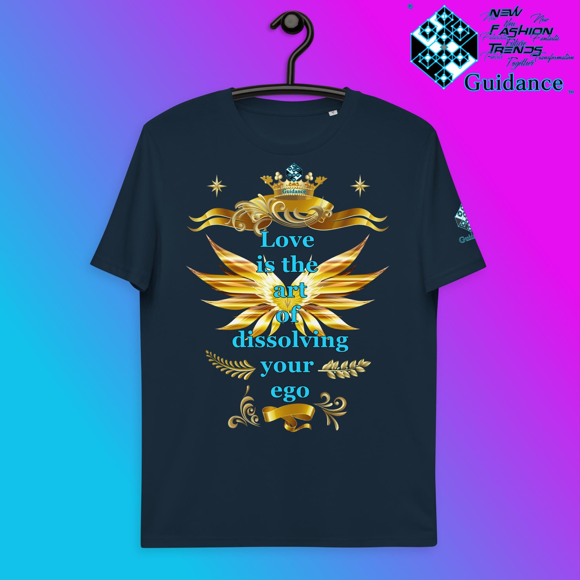 Dissolving T-Shirt T-Shirts by XGuidance French Navy 3