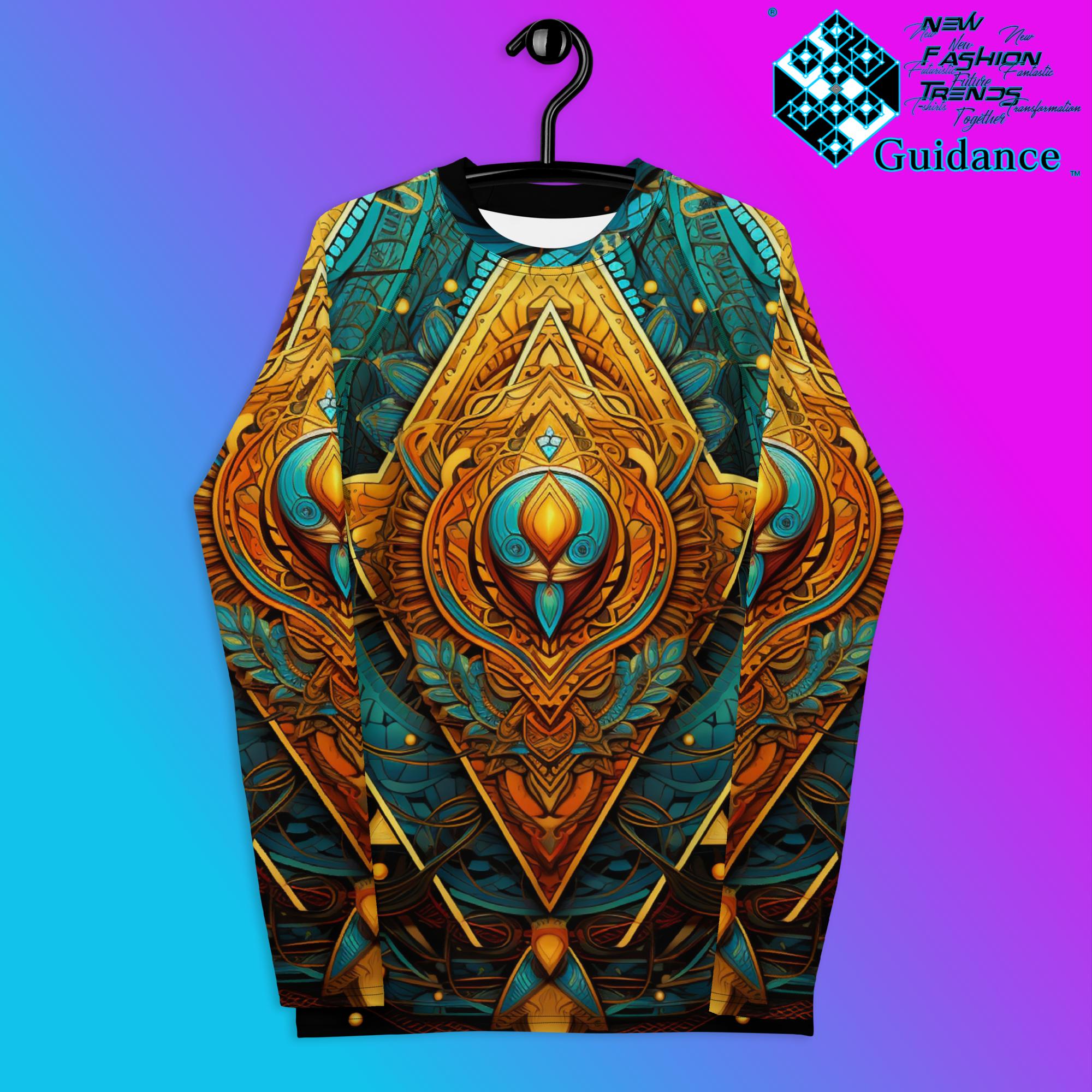 Divine Essence Psychedelic Long Sleeve Rash Guard by XGuidance XS 1