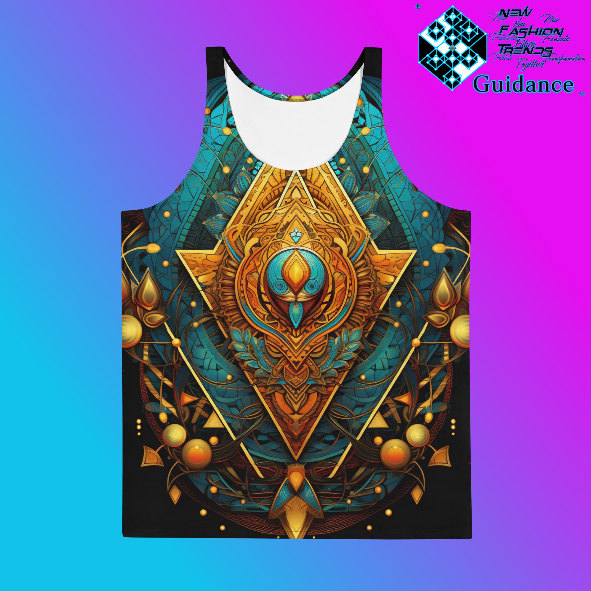 Divine Essence Tank Top – Spiritual Festival Streetwear by XGuidance XS 1