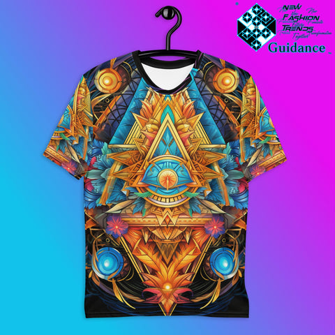 Divine Rhapsody T-Shirt – Sacred Geometry Spiritual Streetwear T-Shirts by XGuidance XS 1