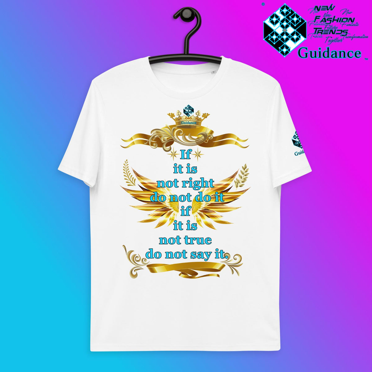 Do Not Do It T-Shirt T-Shirts by XGuidance White 1