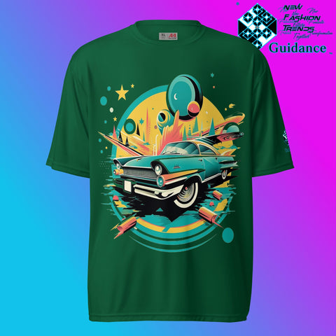 Dodge Classic Revival T Shirt by XGuidance Forest Green 3