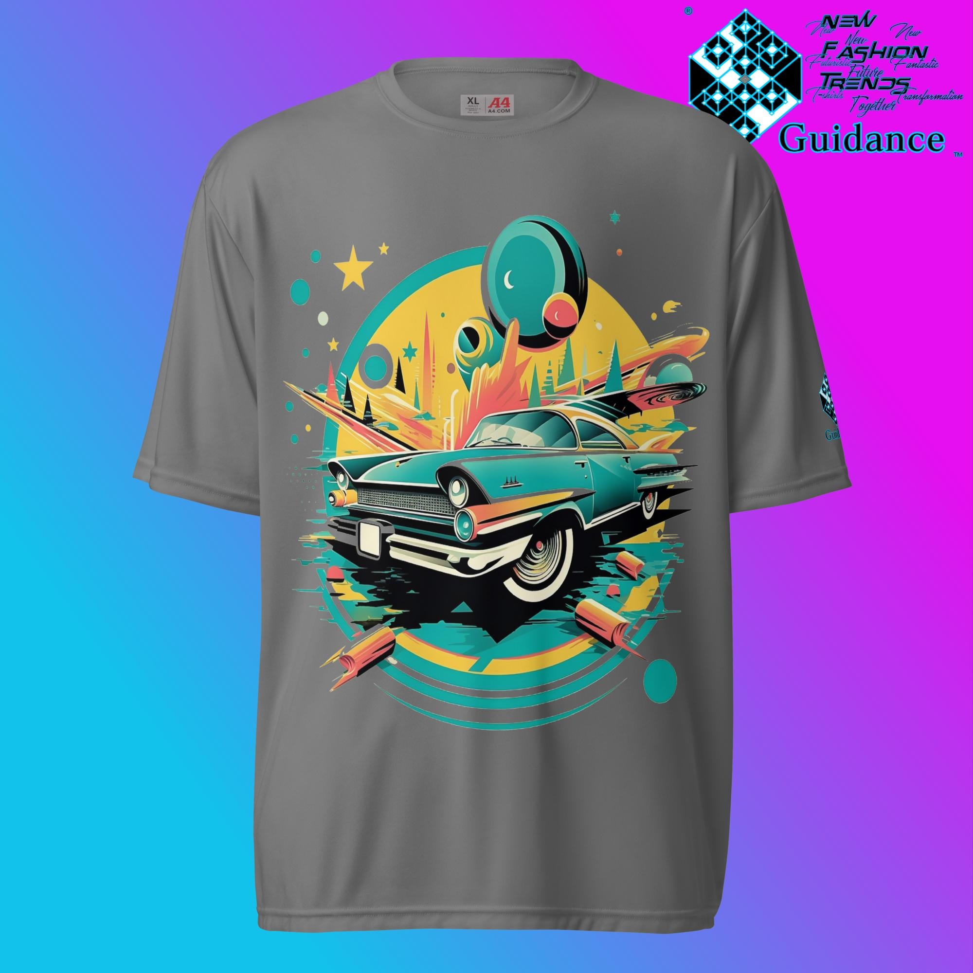 Dodge Classic Revival T Shirt by XGuidance Graphite 4