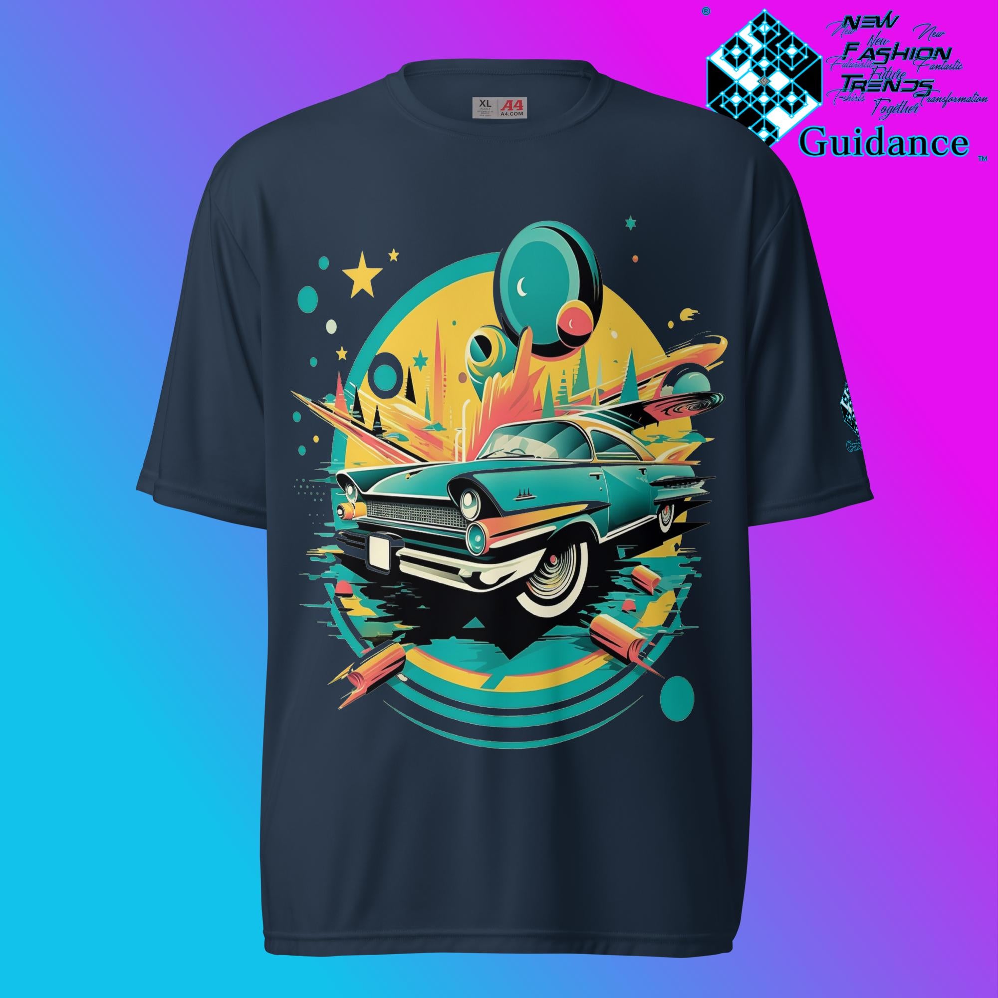 Dodge Classic Revival T Shirt by XGuidance Navy 5