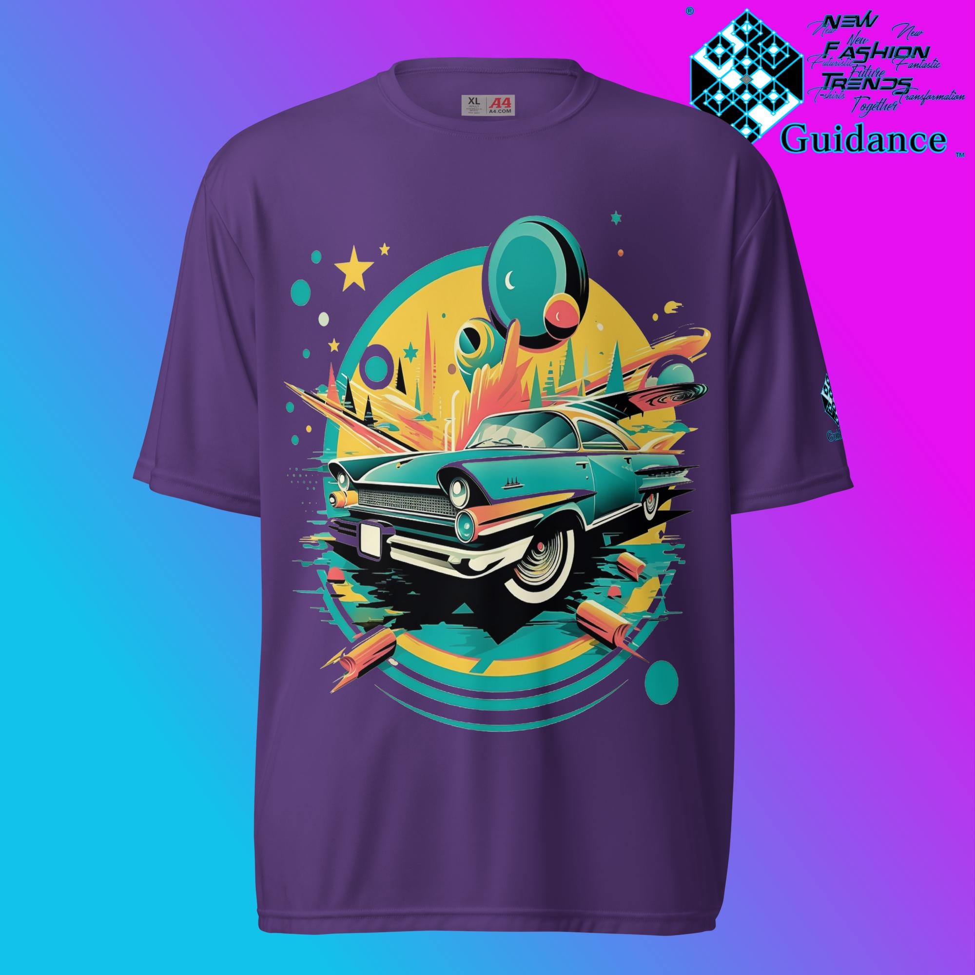 Dodge Classic Revival T Shirt by XGuidance Purple 7