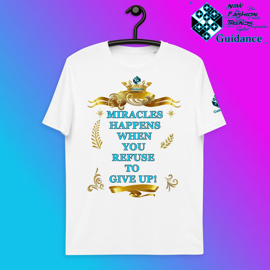 Don't Give Up T-Shirt T-Shirts by XGuidance White 2