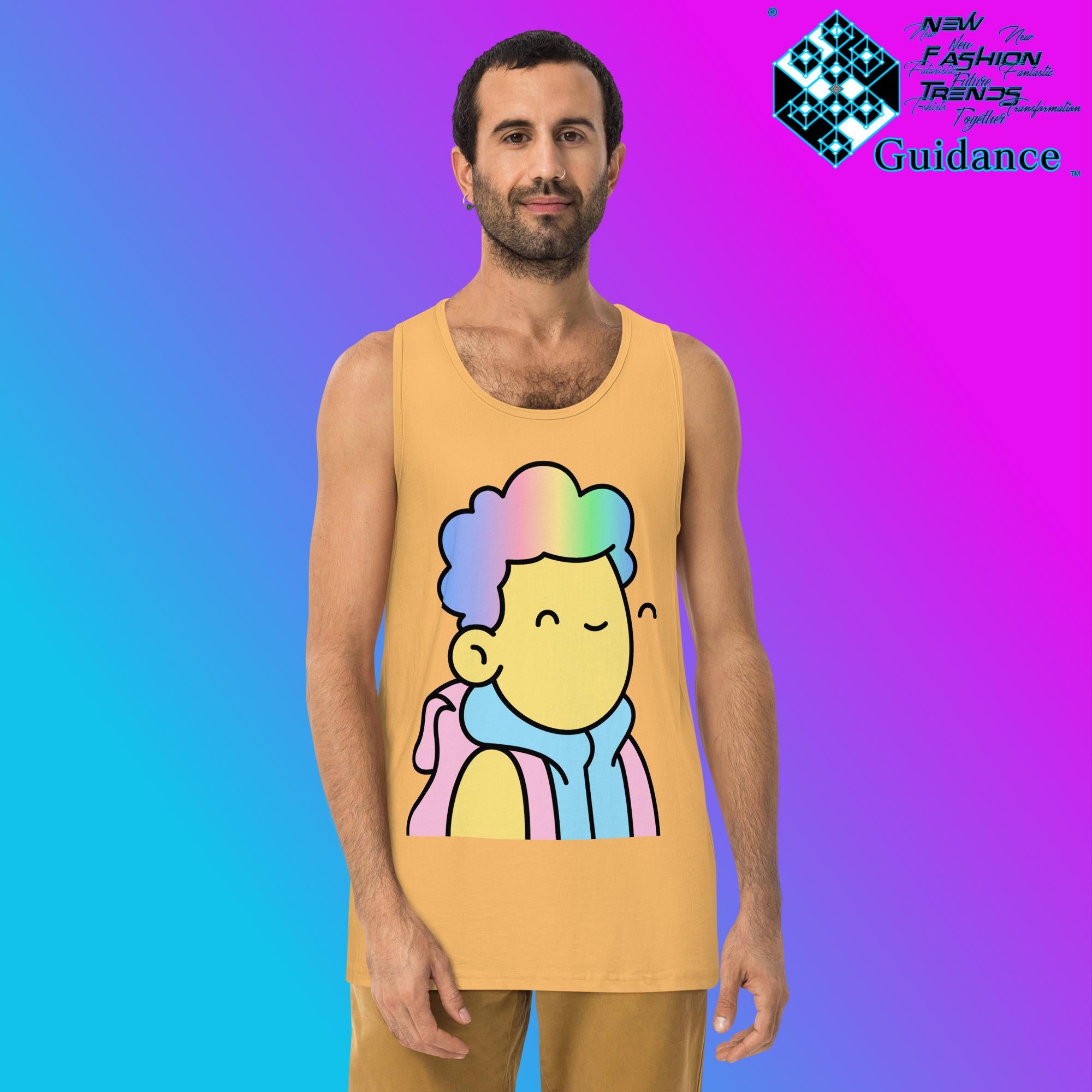 Doodle NFT - Tank Tops Tank Tops by XGuidance Squash 8