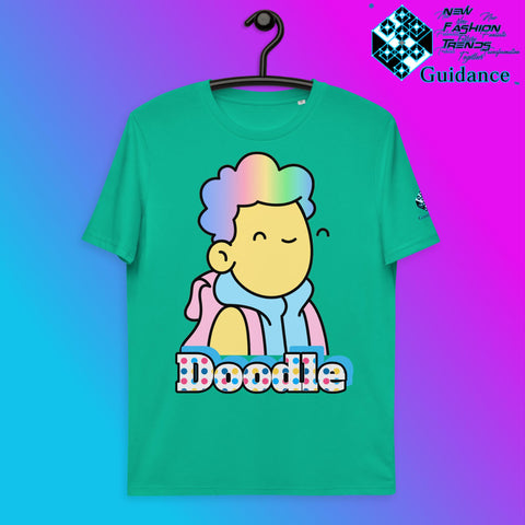 Doodle T-Shirt T-Shirts by XGuidance Go Green 13
