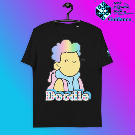 Doodle T-Shirt T-Shirts by XGuidance Black 2