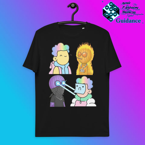 Doodles VS LoudPunx T-Shirt T-Shirts by XGuidance Black 1