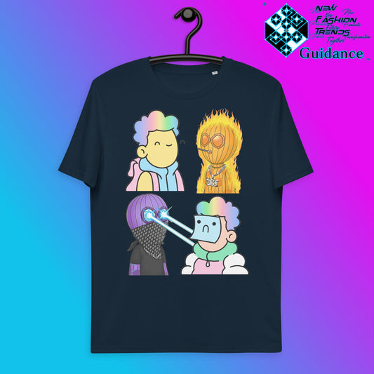 Doodles VS LoudPunx T-Shirt T-Shirts by XGuidance French Navy 2