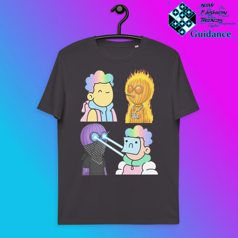 Doodles VS LoudPunx T-Shirt T-Shirts by XGuidance Anthracite 6