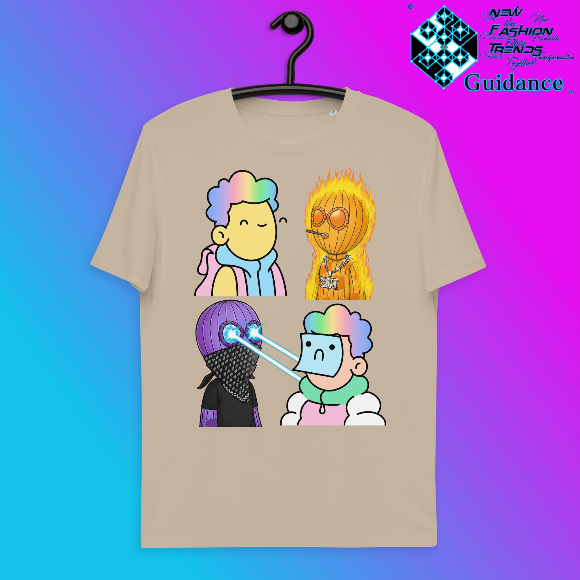 Doodles VS LoudPunx T-Shirt T-Shirts by XGuidance Desert Dust 7