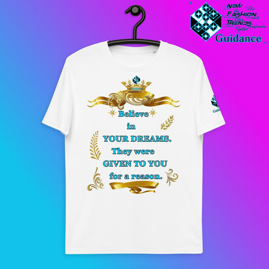Dream Believer T-Shirt T-Shirts by XGuidance White 1