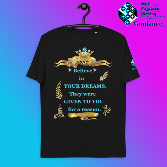 Dream Believer T-Shirt T-Shirts by XGuidance Black 2