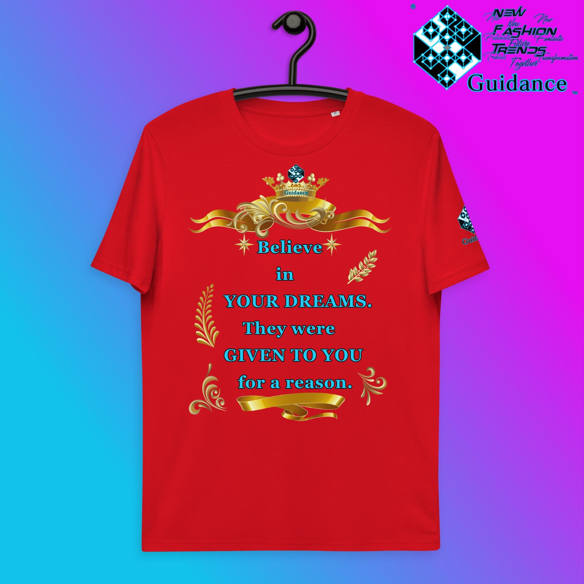 Dream Believer T-Shirt T-Shirts by XGuidance Red 5