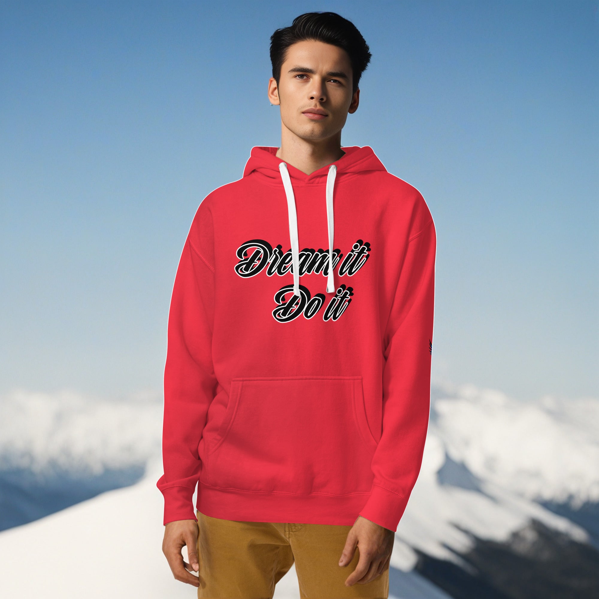 Dream It. Do It. Hoodie – Casual Comfort with Purpose by XGuidance Team Red 10