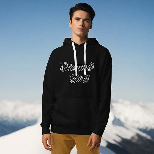 Dream It. Do It. Hoodie – Casual Comfort with Purpose by XGuidance Black 2