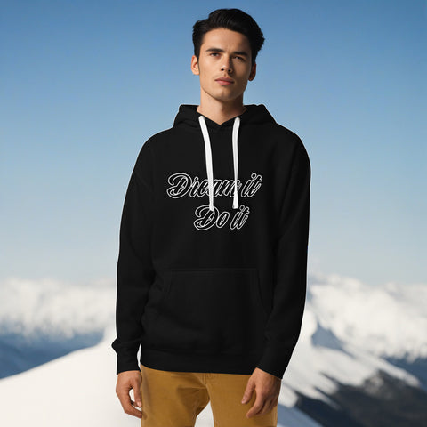 Dream It. Do It. Hoodie – Casual Comfort with Purpose by XGuidance Black 2