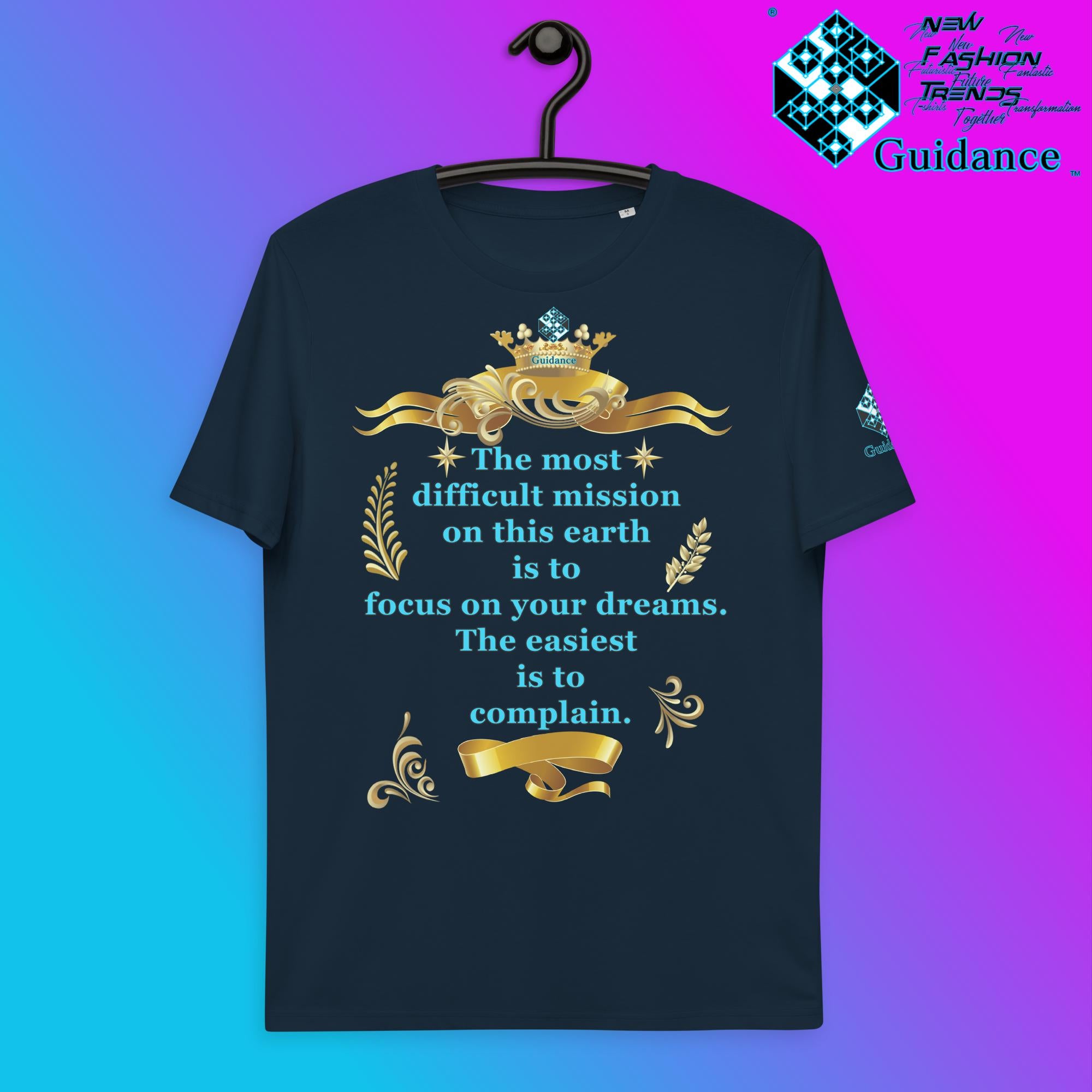 Dreams Focus T-Shirt T-Shirts by XGuidance French Navy 3