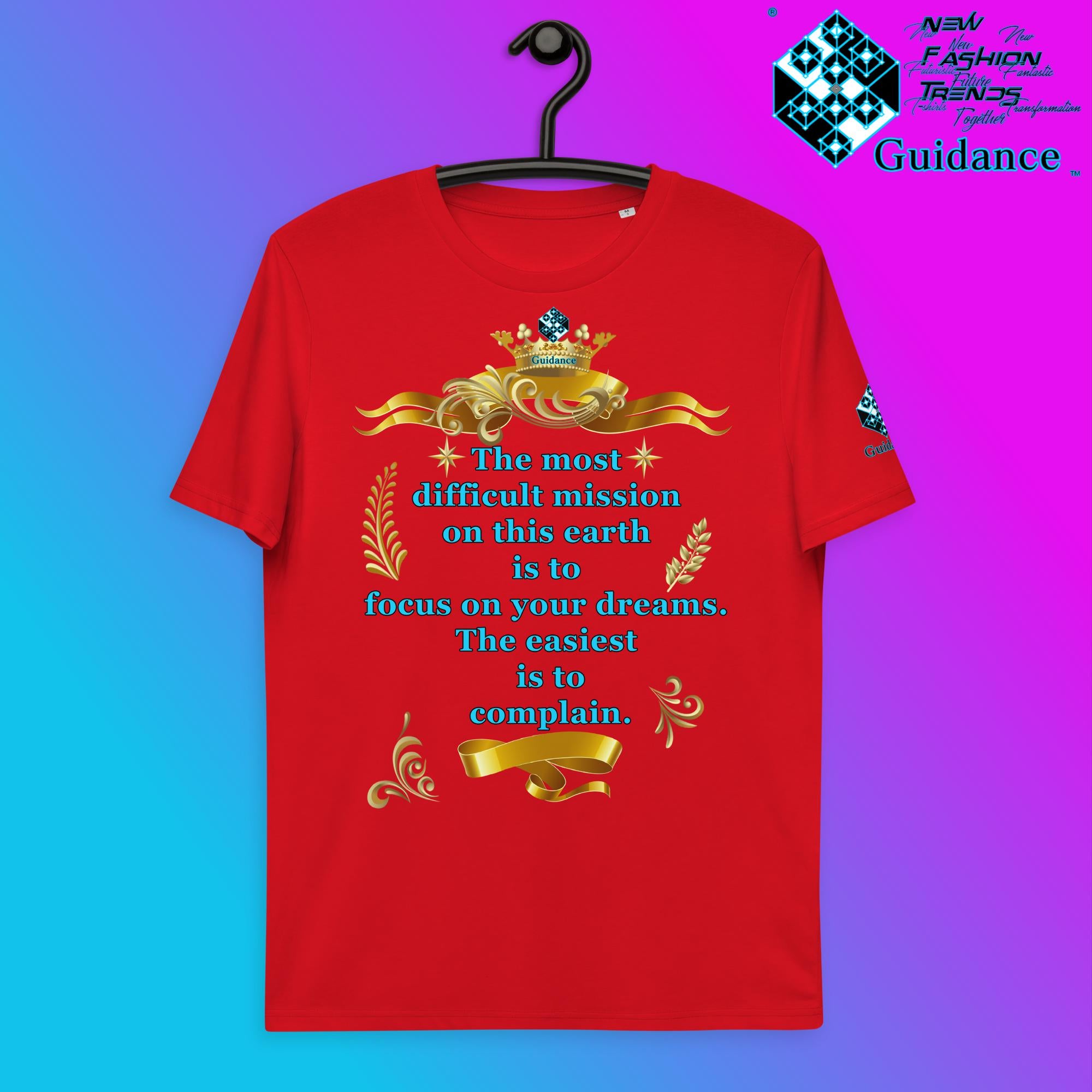 Dreams Focus T-Shirt T-Shirts by XGuidance Red 5