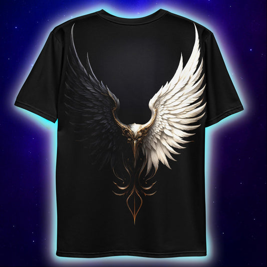 Dual Wings T-Shirt, Cosmic Festival T-Shirts by XGuidance XS 2
