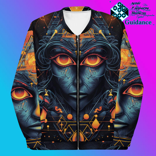 Eclipse Vision Bomber Jacket Vintage Festival by XGuidance XS 1