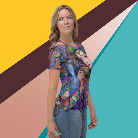 Enchanted Elegance Tee – Bold Artistic Pattern for Unique Style by XGuidance XS 4