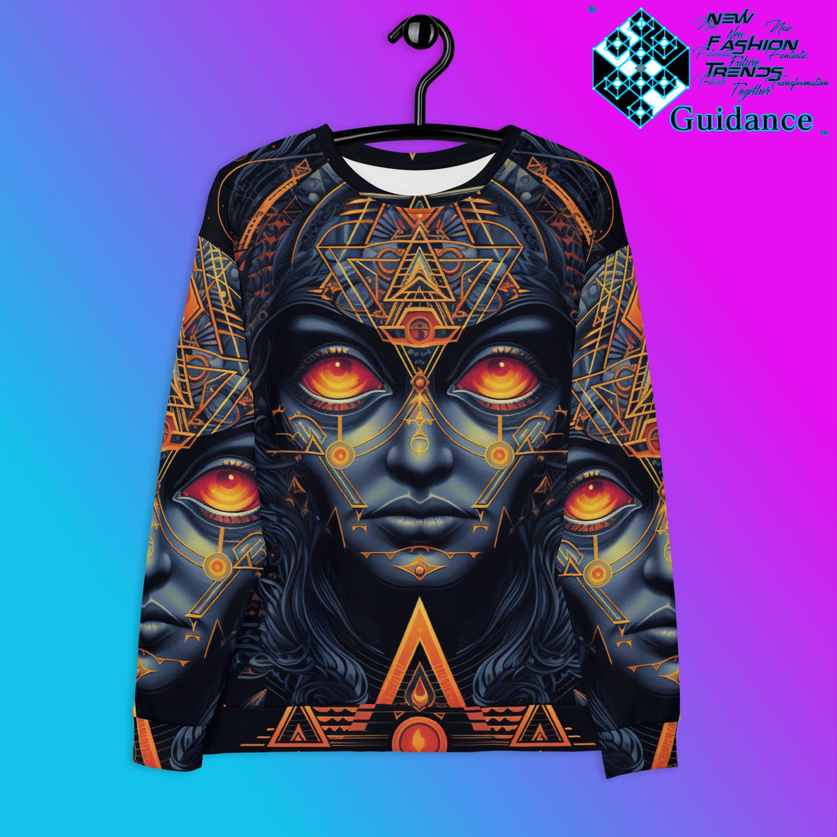 Enchantress Vista Sweatshirt – Mystical Festival Streetwear by XGuidance XS 1