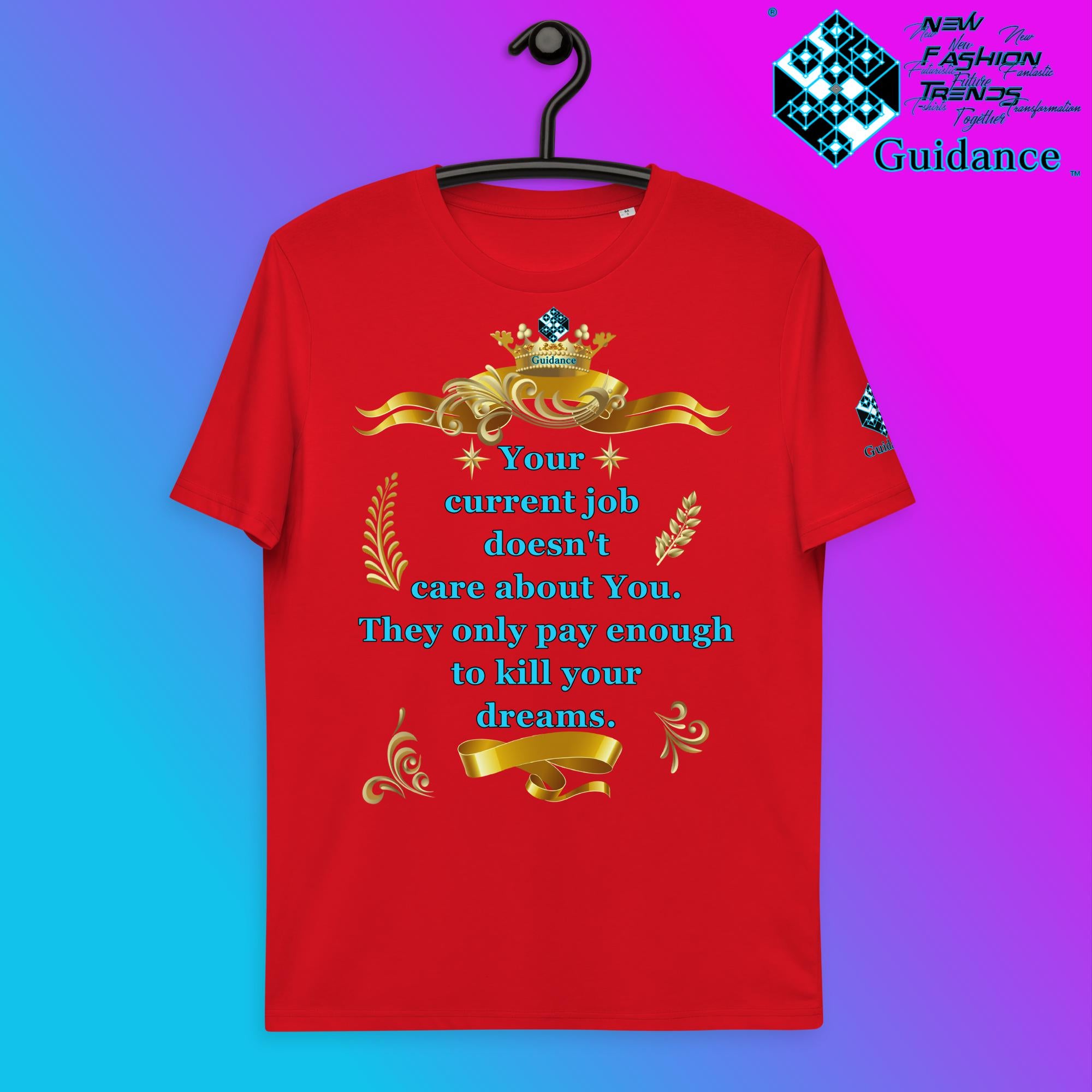 Encourages Self-Reflection T-Shirt T-Shirts by XGuidance Red 5