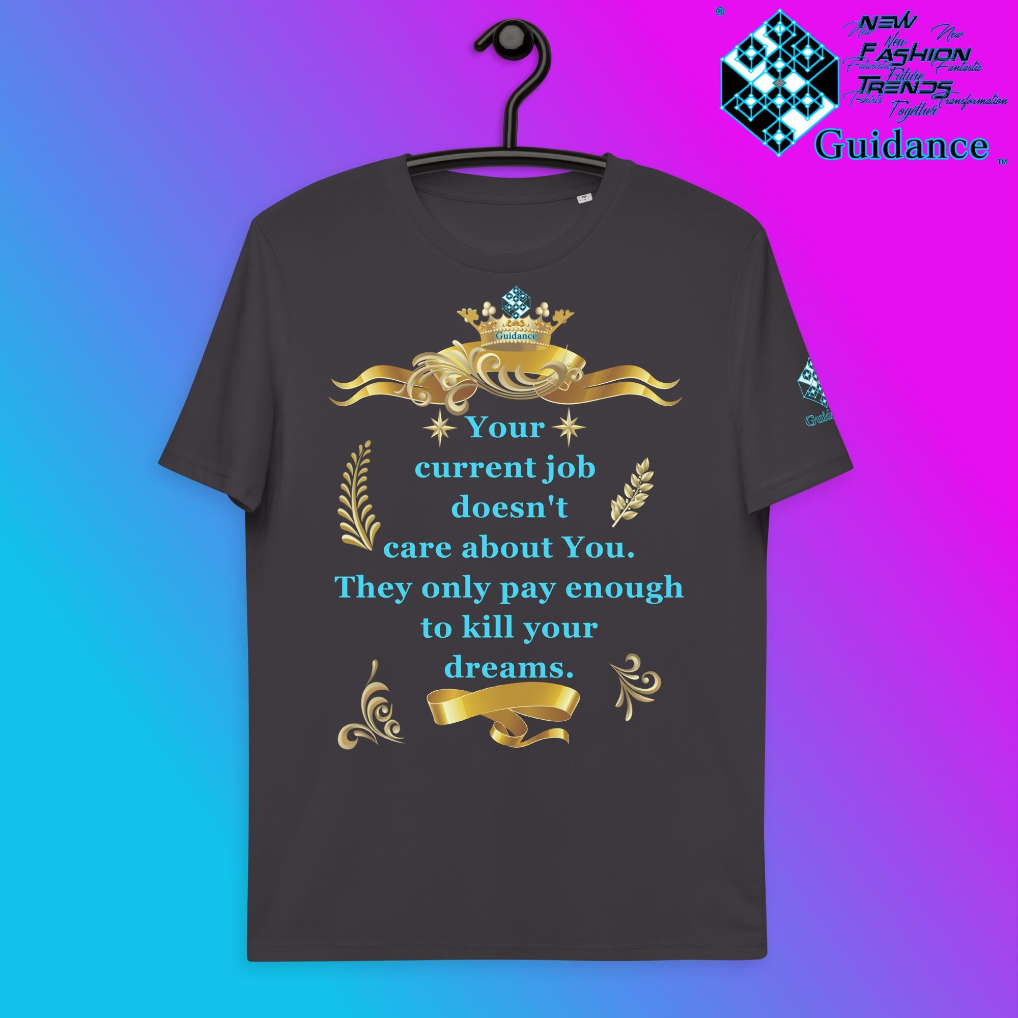Encourages Self-Reflection T-Shirt T-Shirts by XGuidance Anthracite 6