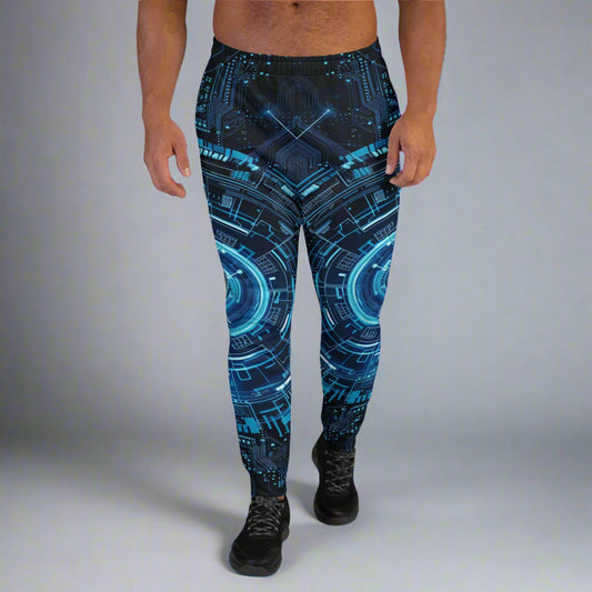 Energetic Formations Joggers – Futuristic Energy Flow Pants by XGuidance XS 1