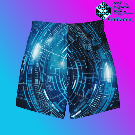Energetic Formations Swim Trunks – Tech Grid Flow by XGuidance 2XS 2