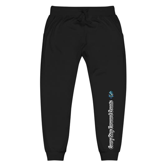 Energy Frequency Joggers – Spiritual Design Black Pants by XGuidance Black 1